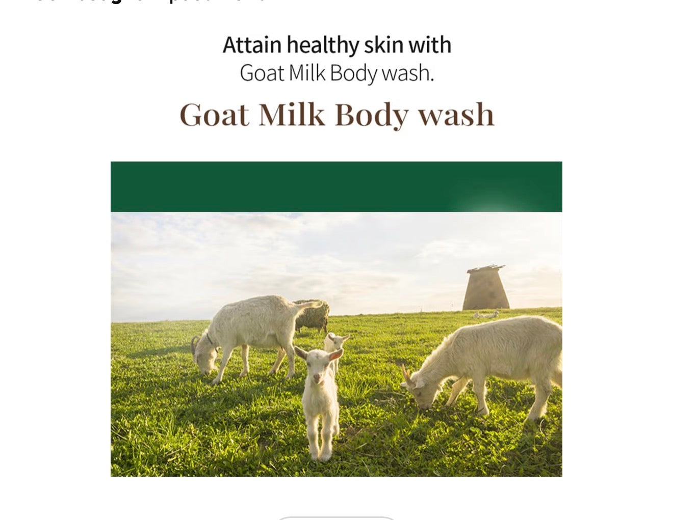Goat Milk Body Wash