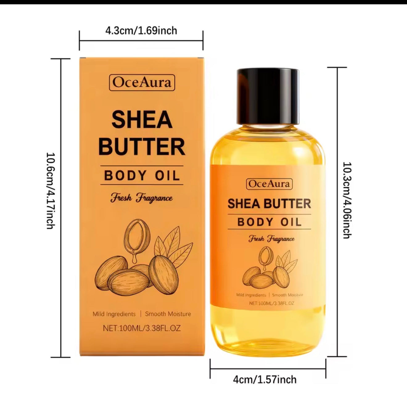 SHEA BUTTER
BODY OIL