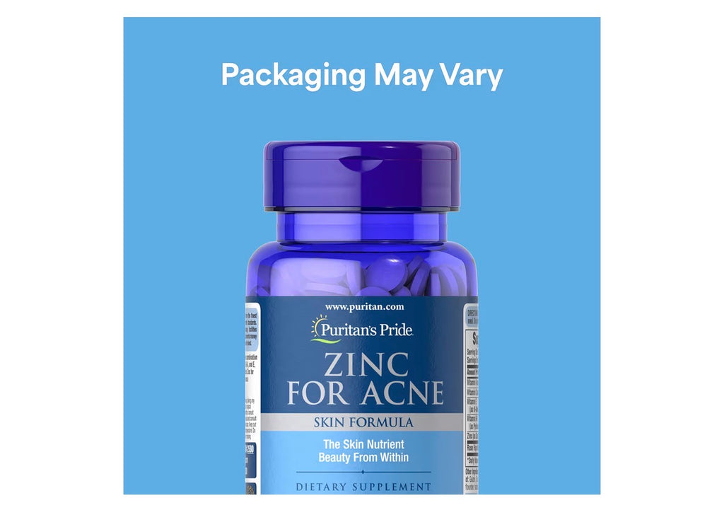 ZINC
FOR ACNE