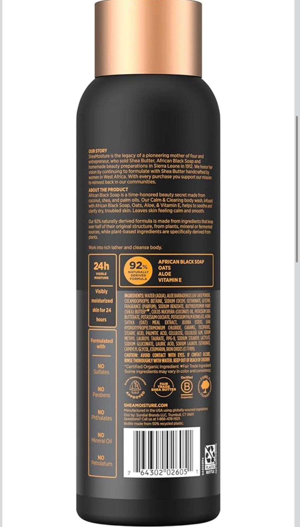Shea Moisture Body Wash