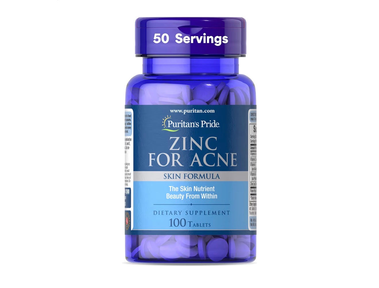 ZINC
FOR ACNE