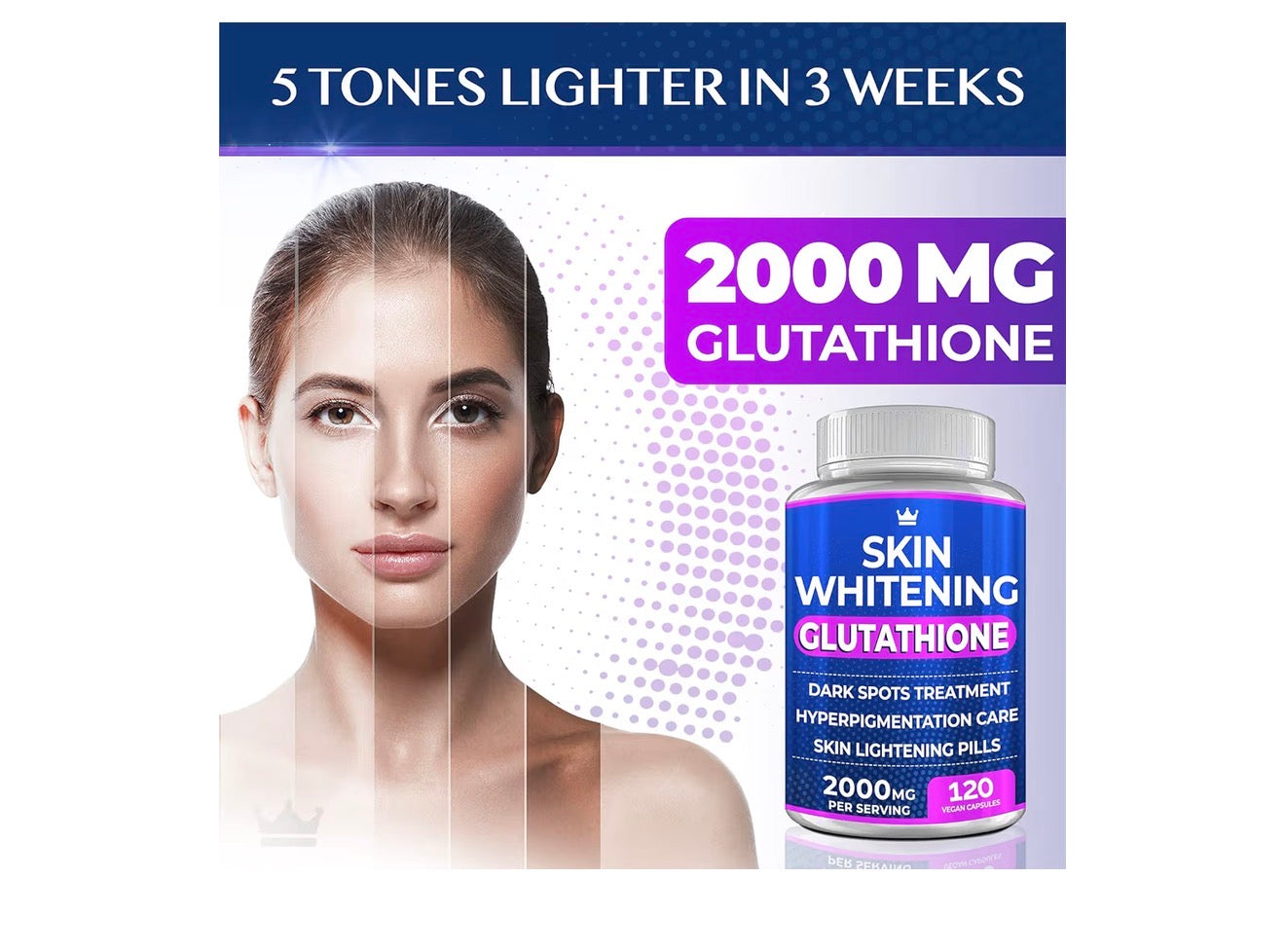 SKIN
WHITENING GLUTATHIONE