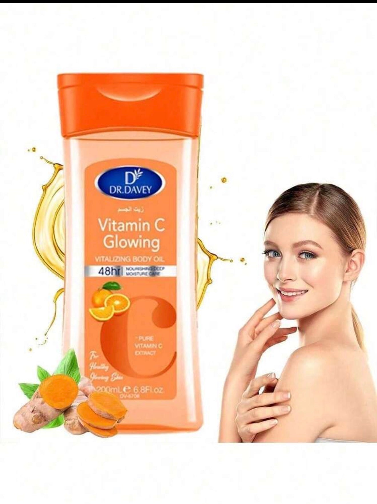 Vitamin C
Glowing
VITALIZING BODY OIL