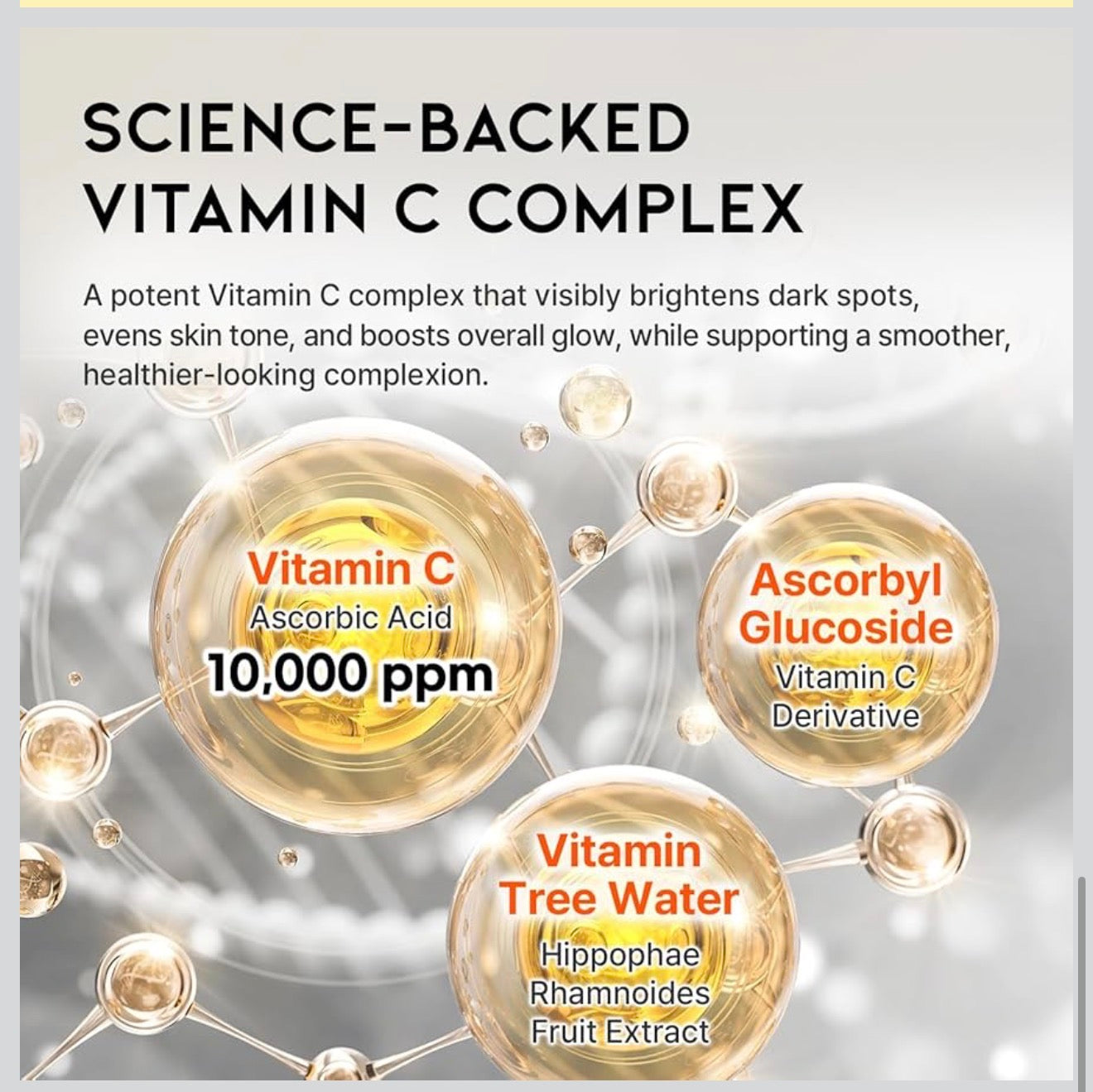 DARK SPOT
VITAMIN C SERUM