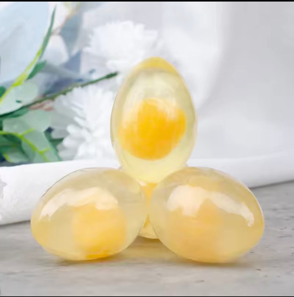 Egg soap
For face and body cleaning