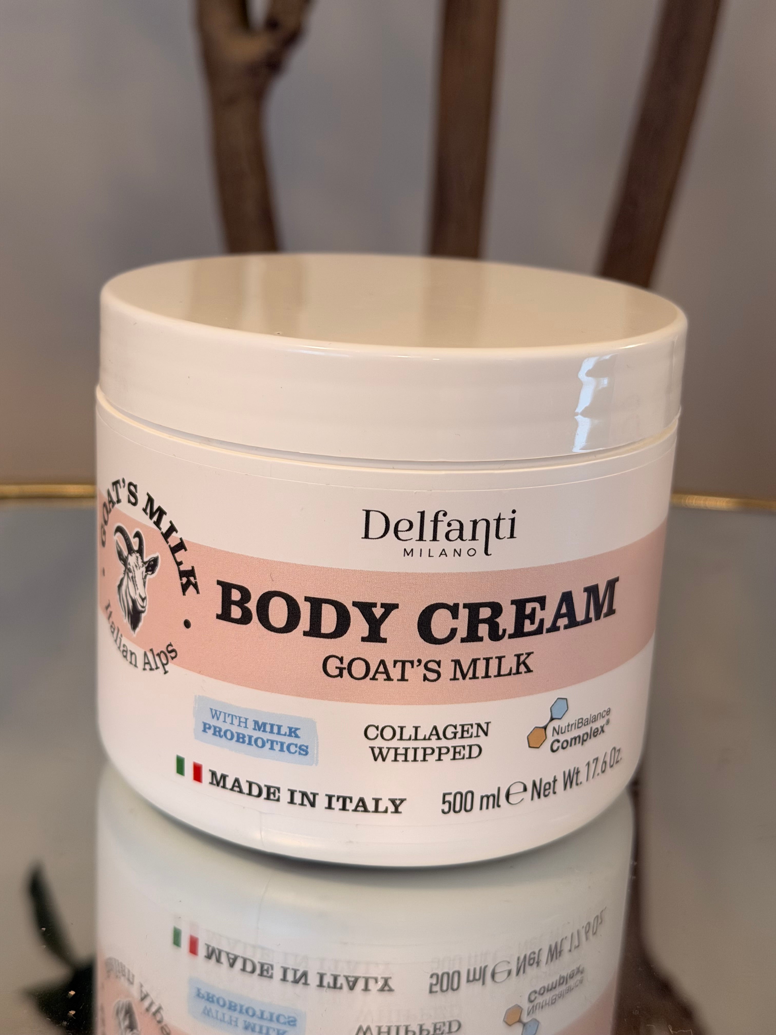 Delfanti Milano Goat Milk Body Cream