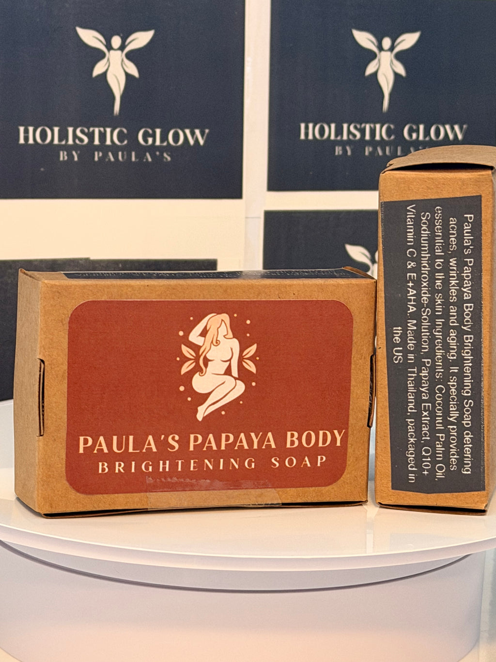 Paula’s Papaya Brightening Soap. AHA+BHA