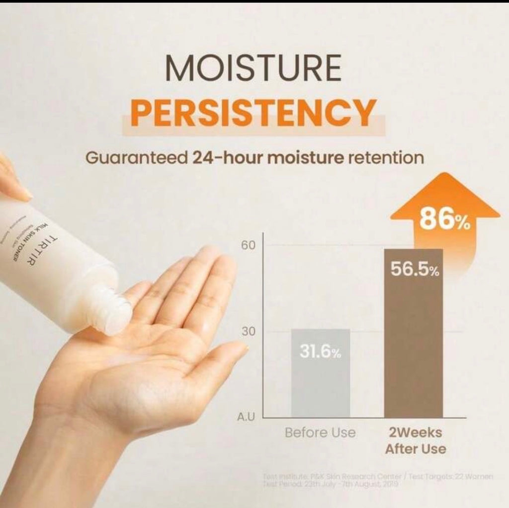 TIRTIR
MILK SKIN TONER
Refreshing Skin
Mourzing