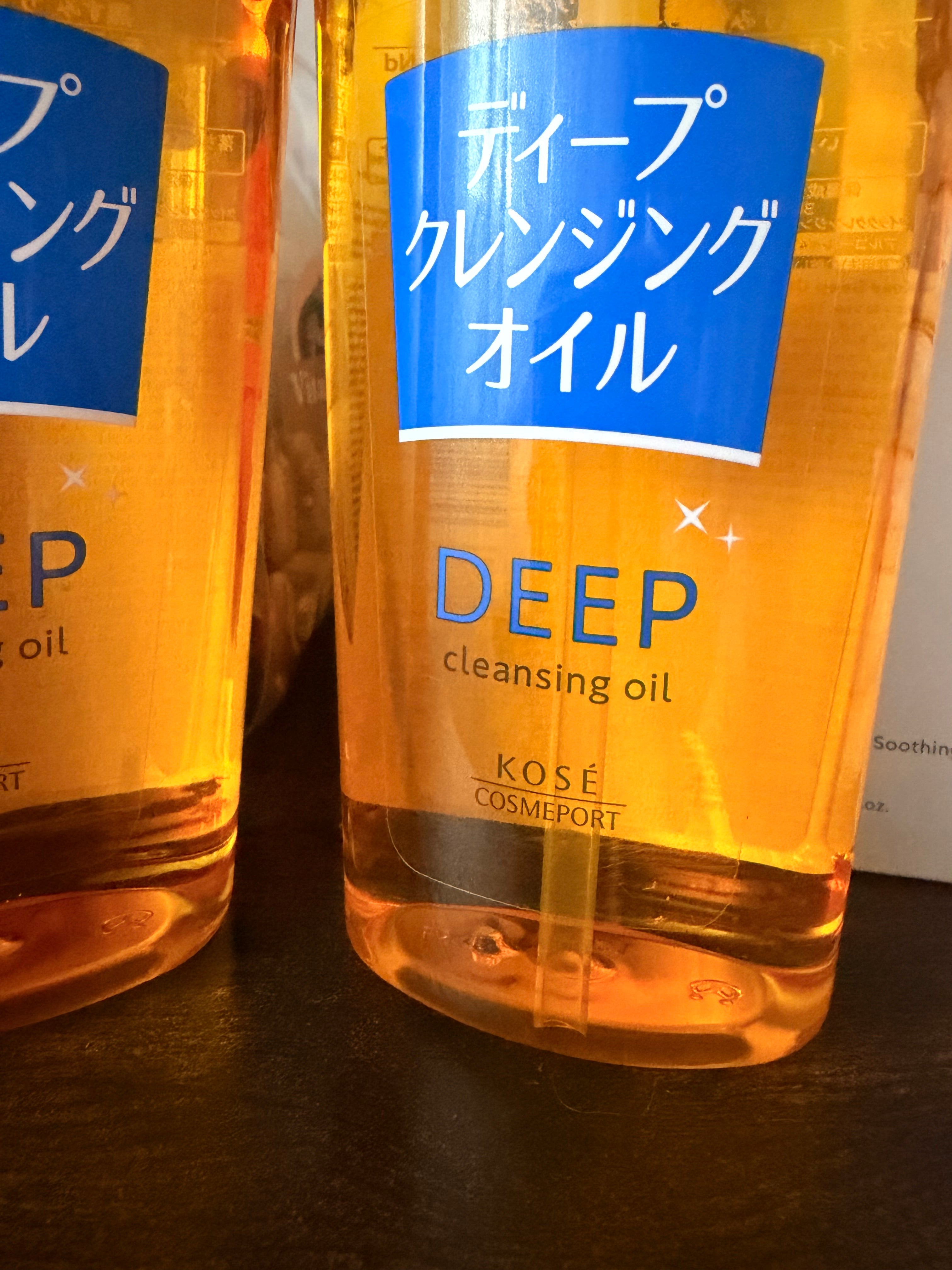 DEEP
cleansing oil