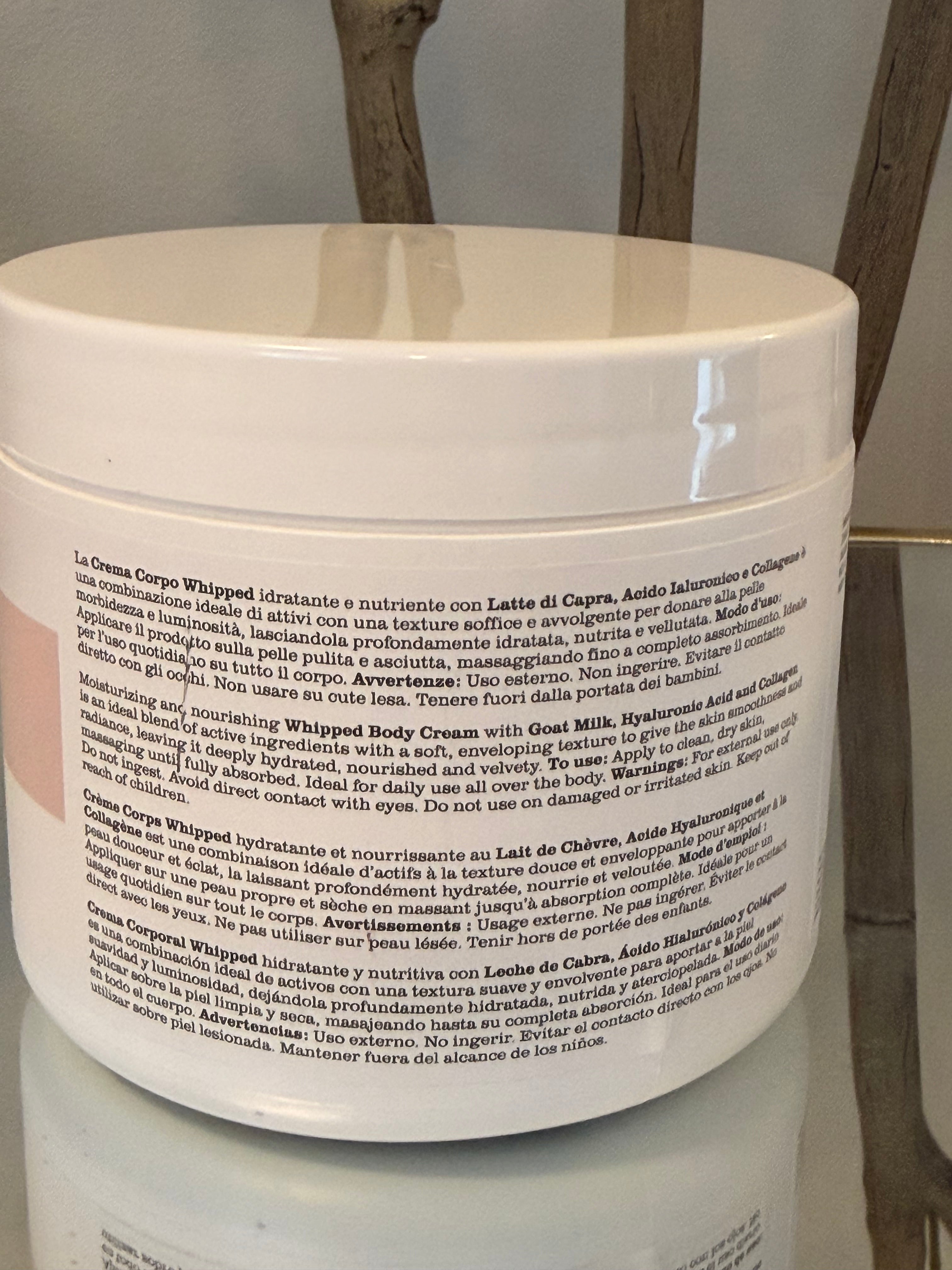 Delfanti Milano Goat Milk Body Cream