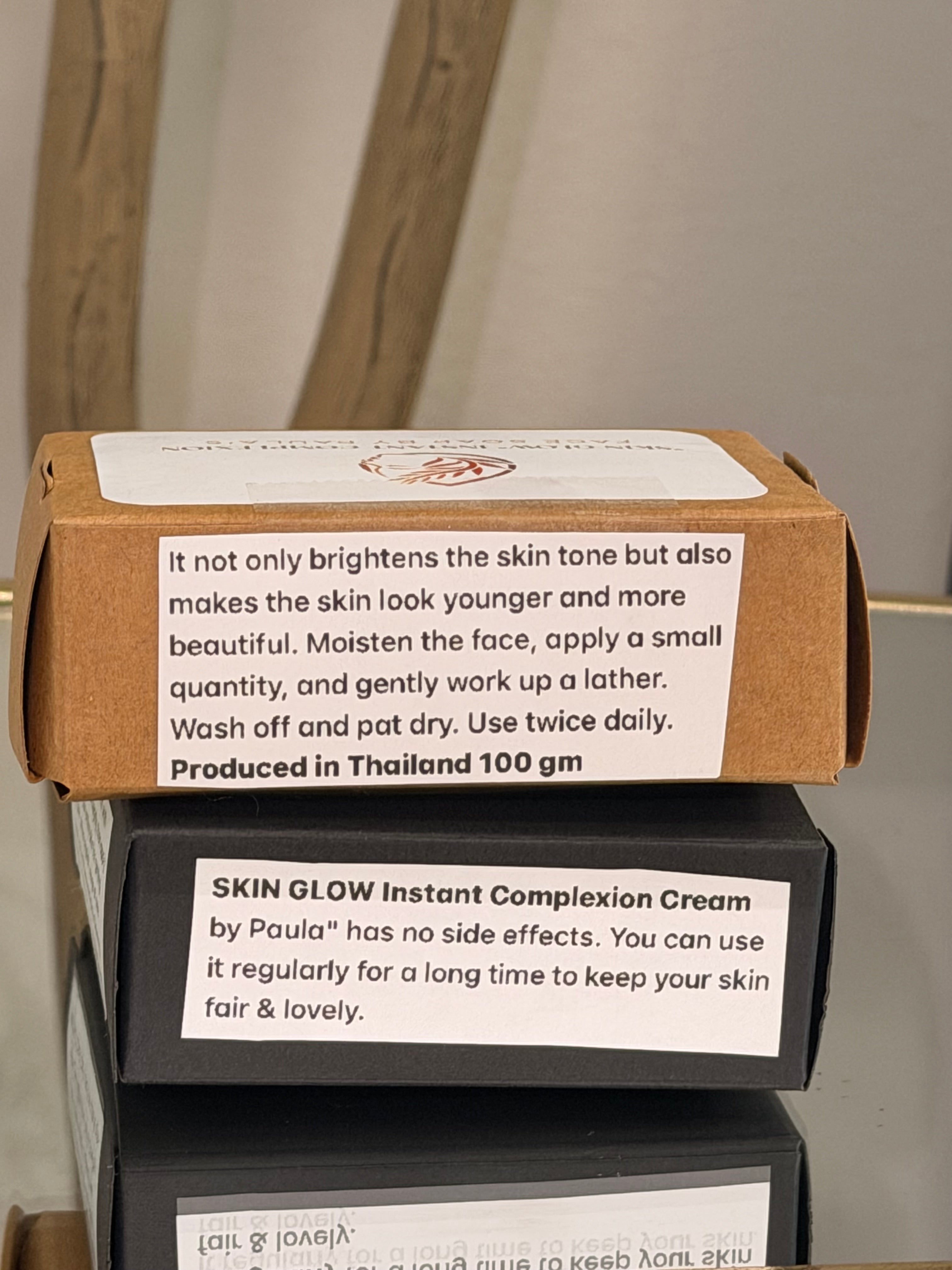 Instead Glow Complexion Face cream and soap