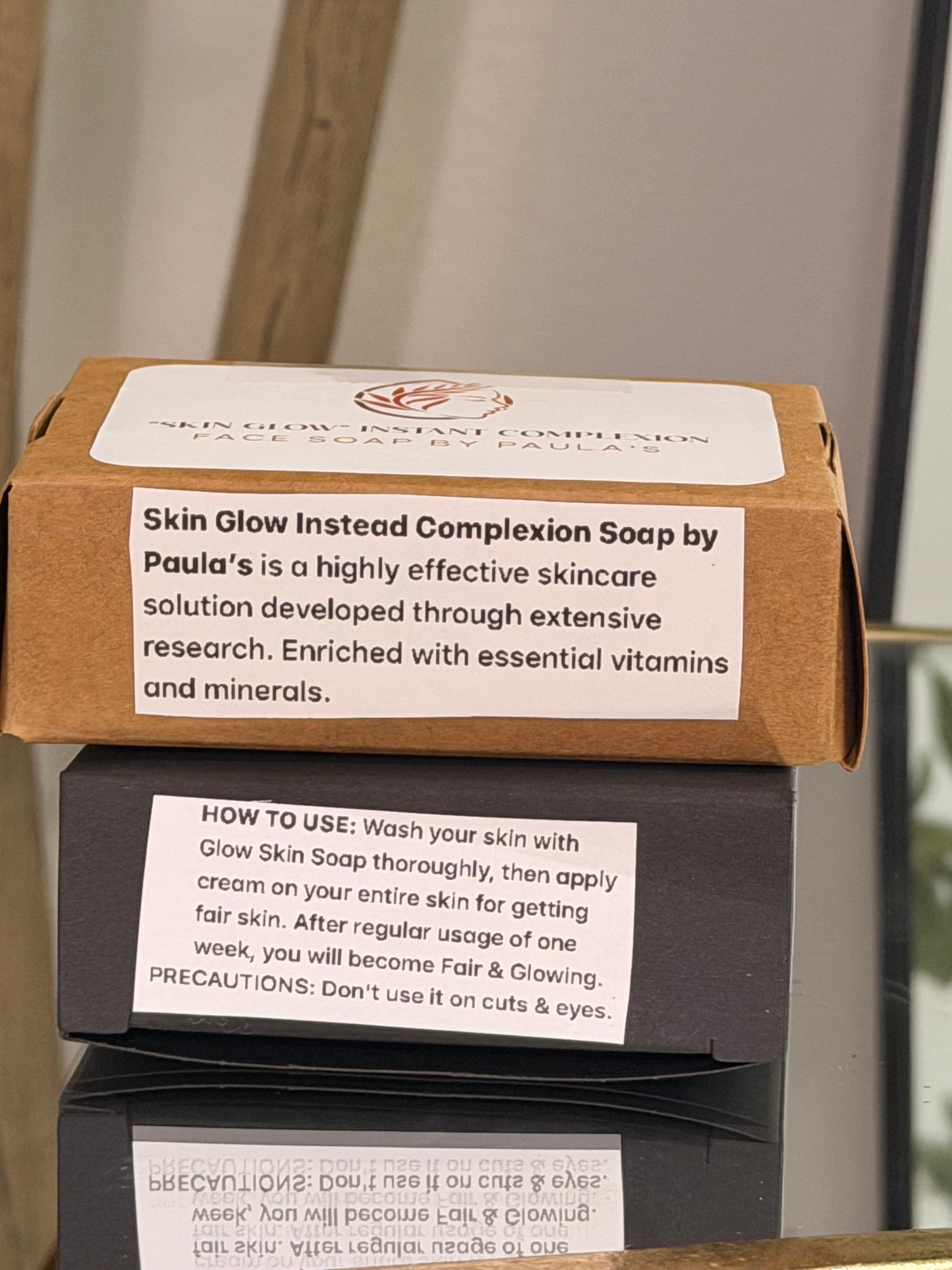 Instead Glow Complexion Face cream and soap