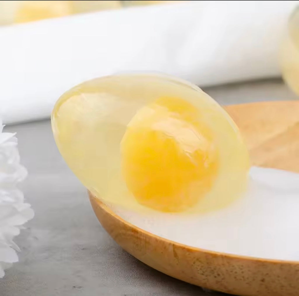 Egg soap
For face and body cleaning
